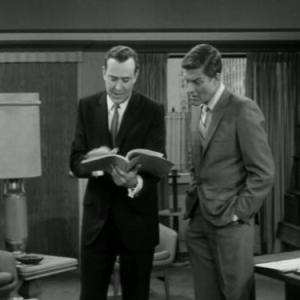 Still of Dick Van Dyke and Carl Reiner in The Dick Van Dyke Show 1961