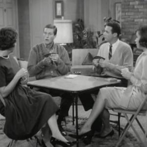 Still of Mary Tyler Moore Dick Van Dyke Ann Morgan Guilbert and Jerry Paris in The Dick Van Dyke Show 1961