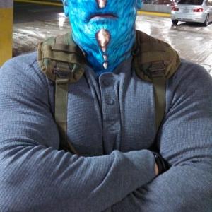 Actor Nicholas Simmons (Super Villain).