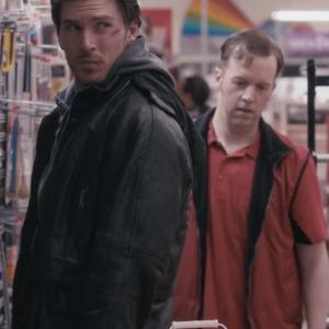 Ryan LaPlante and Christopher Russell in Gone Tomorrow.