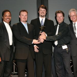 Bruce Lane accepting National Gold Addy for DirectorDP The Nature Conservancy of Louisiana 2004