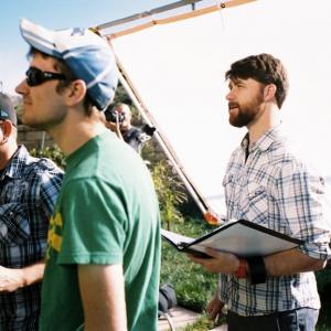 Directors Wess Alley  Nick Kramer on set with DoP Dustin Gardner for Lone Wolf McCray