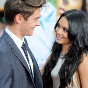 Vanessa Hudgens and Zac Efron at event of Charlie St Cloud 2010