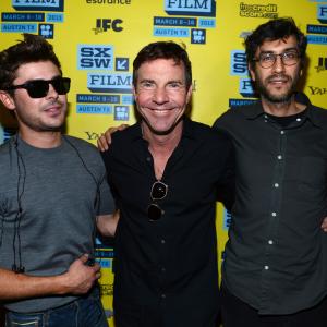 Dennis Quaid Ramin Bahrani and Zac Efron at event of At Any Price 2012