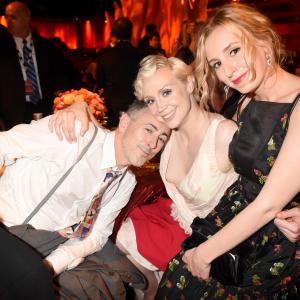 Alan Cumming, Gwendoline Christie and Laura Carmichael at event of The 67th Primetime Emmy Awards (2015)