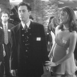 Still of Alan Cumming and Julia Campbell in Romy and Micheles High School Reunion 1997