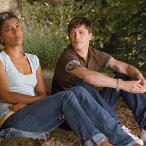 Still of Tom Hardy and Sophie Okonedo in Scenes of a Sexual Nature 2006