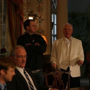 Malcolm McDowell R Keith Harris and Gary Wheeler in The List 2007