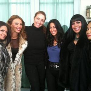 Jacqui Phillips with VH1's Mob WIves