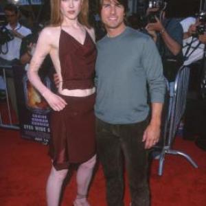 Tom Cruise and Nicole Kidman at event of Eyes Wide Shut 1999