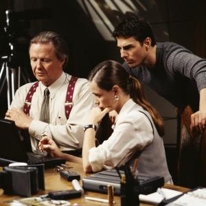 Still of Tom Cruise, Emmanuelle Béart and Jon Voight in Mission: Impossible (1996)