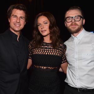 Tom Cruise, Rebecca Ferguson and Simon Pegg