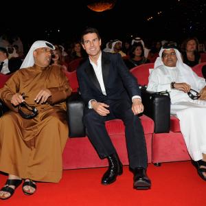 Tom Cruise and Anil Kapoor at event of Neimanoma misija. Smeklos protokolas (2011)