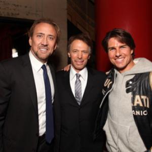 Nicolas Cage, Tom Cruise and Jerry Bruckheimer at event of Persijos princas: laiko smiltys (2010)