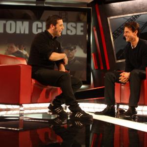 Tom Cruise and George Stroumboulopoulos in The Hour 2004