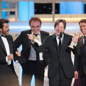 The Golden Globe Awards  66th Annual Telecast Anil Kapoor Danny Boyle Christian Colson Tom Cruise