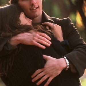 Still of Tom Cruise and Penélope Cruz in Vanilinis dangus (2001)