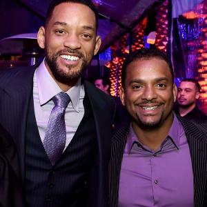 Will Smith and Alfonso Ribeiro at event of Susikaupk 2015
