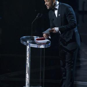 Presenter Will Smith during the live ABC Telecast of the 81st Annual Academy Awards from the Kodak Theatre in Hollywood CA Sunday February 22 2009