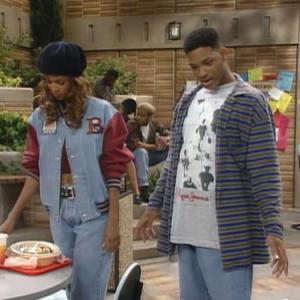 Still of Will Smith and Tyra Banks in The Fresh Prince of Bel-Air (1990)