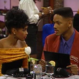 Still of Will Smith and Vivica A. Fox in The Fresh Prince of Bel-Air (1990)