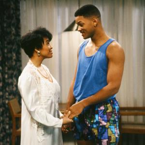 Still of Will Smith and Kim Fields in The Fresh Prince of Bel-Air (1990)
