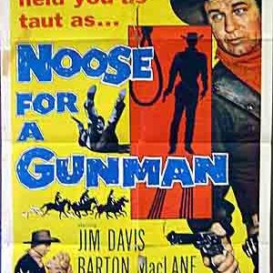Jim Davis and Lyn Thomas in Noose for a Gunman (1960)
