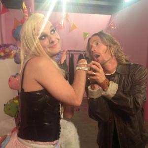 As Chad Kroegger for Bart Bakers Avril Lavigne Hello Kitty Parody