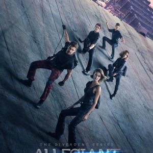 Shailene Woodley Miles Teller Zo Kravitz Theo James and Ansel Elgort in The Divergent Series Allegiant 2016