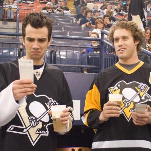 Still of Jay Baruchel and T.J. Miller in She's Out of My League (2010)