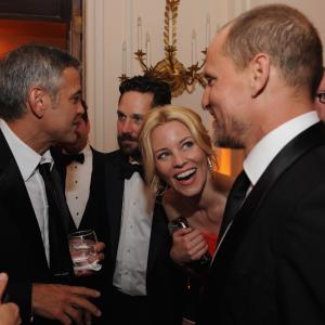 George Clooney Woody Harrelson Elizabeth Banks and Paul Rudd