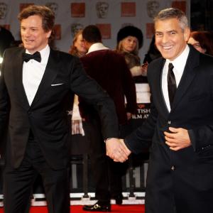 George Clooney and Colin Firth