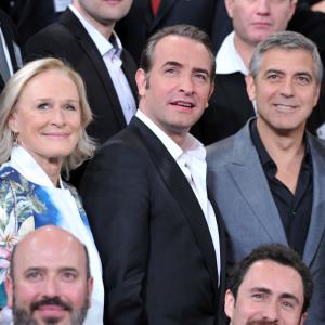 George Clooney, Glenn Close and Jean Dujardin
