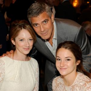 George Clooney Judy Greer and Shailene Woodley