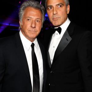 George Clooney and Dustin Hoffman