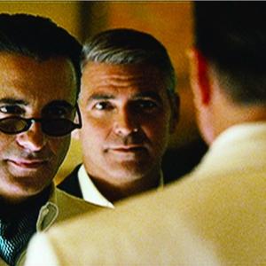 Still of George Clooney and Andy Garcia in Ocean's Thirteen (2007)