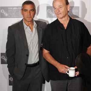 George Clooney and Bill Murray at event of Fantastic Mr. Fox (2009)