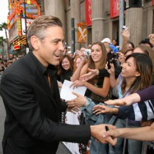 George Clooney at event of Ocean's Thirteen (2007)
