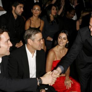 George Clooney, Leonardo DiCaprio, Penélope Cruz and Clive Owen