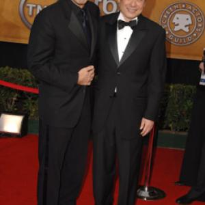 George Clooney and Ang Lee at event of 12th Annual Screen Actors Guild Awards 2006