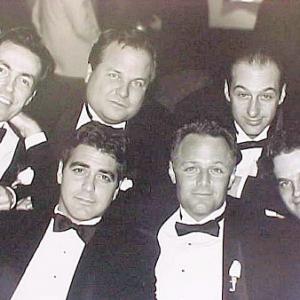 ommy Hinkley with pals George Clooney, Matt O'Toole, Googy Gress, David Marcimarciano, and Steven Eckholt