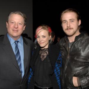 Al Gore Ryan Gosling and Rachel McAdams