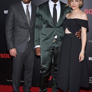 Jake Gyllenhaal, Rachel McAdams and 50 Cent at event of Southpaw (2015)