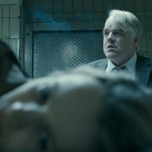 Still of Philip Seymour Hoffman and Rachel McAdams in A Most Wanted Man 2014