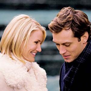 Still of Cameron Diaz and Jude Law in The Holiday 2006