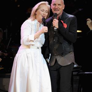 Meryl Streep and Sting