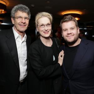 Meryl Streep James Corden and Alan Horn at event of Into the Woods 2014