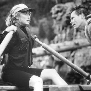 Still of Kevin Bacon and Meryl Streep in The River Wild 1994