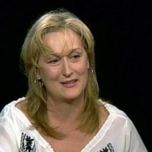 Still of Meryl Streep in Charlie Rose 1991