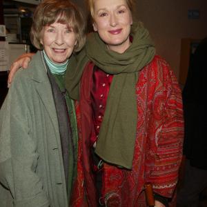 Meryl Streep and Betsy Blair